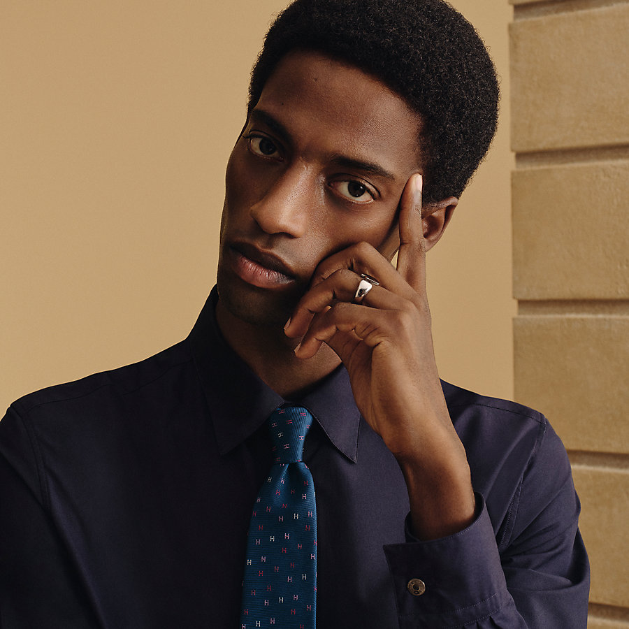 H Scintillant tie | Hermès Mainland China